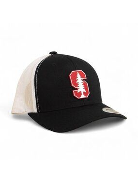 Stanford Cardinal YP Snapback Hat- Black/ White